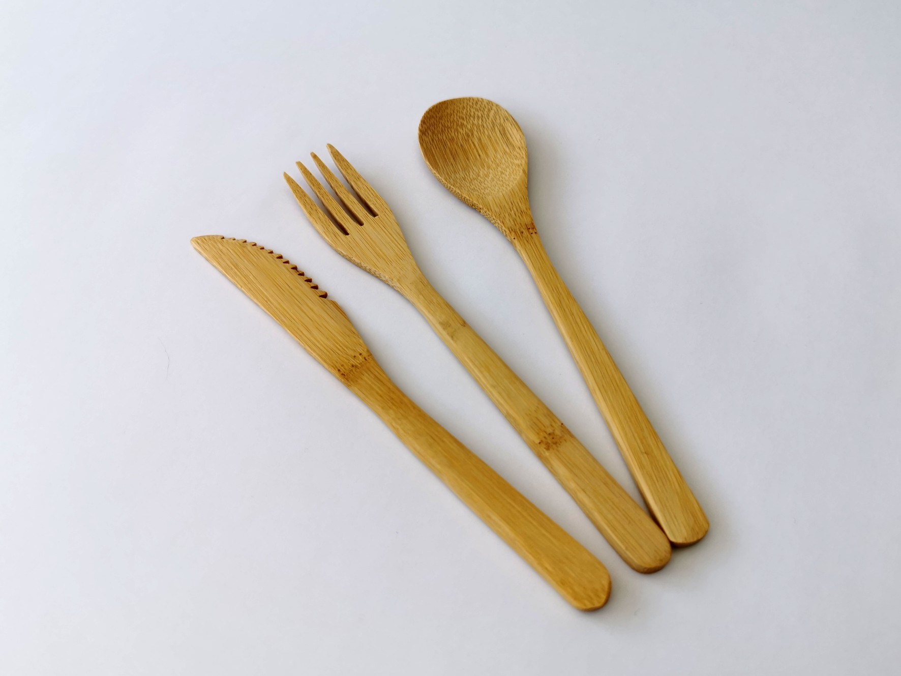bamboo cutlery set