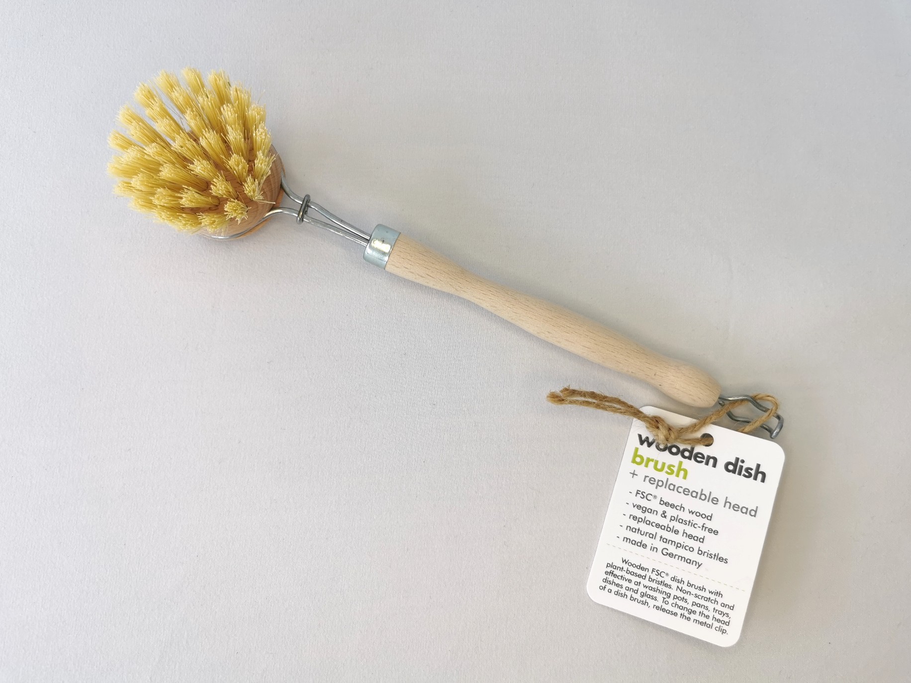 EcoLiving Wooden Dish Brush Upward