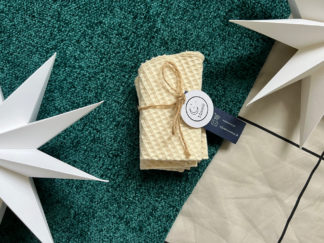 Xmas Moonie Waffle Cloths