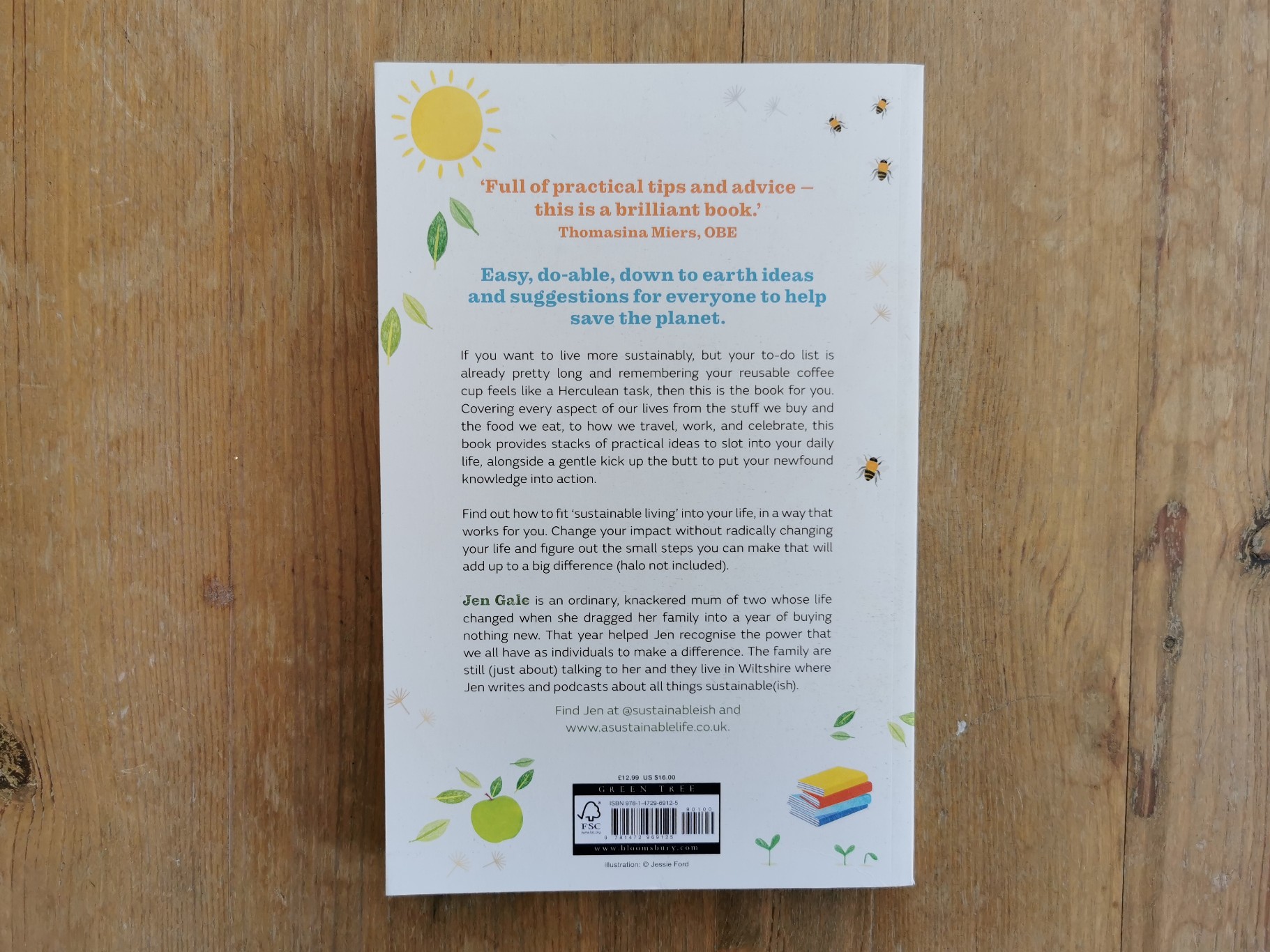 The Sustainable(ish) Living Guide by Jen Gale Back Cover