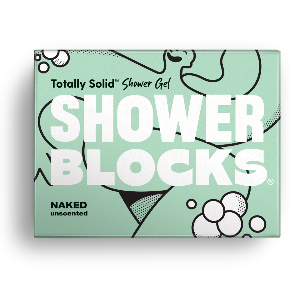 shower blocks naked unscented