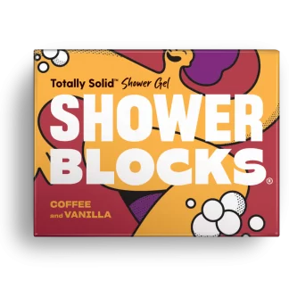 shower blocks coffee and vanilla