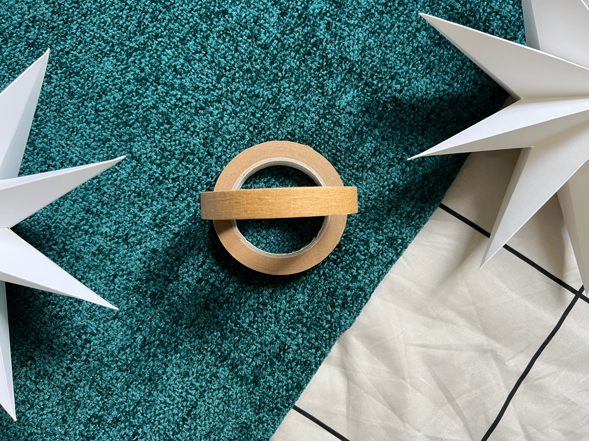 Xmas Naturally Wrapt Paper Tape