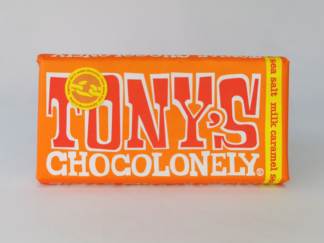 Tony's Chocolonely Caramel Sea Salt Front