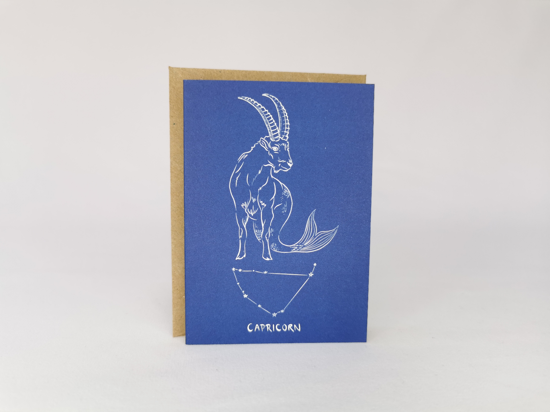 Jessica Illustrates Celestial Card Capricorn