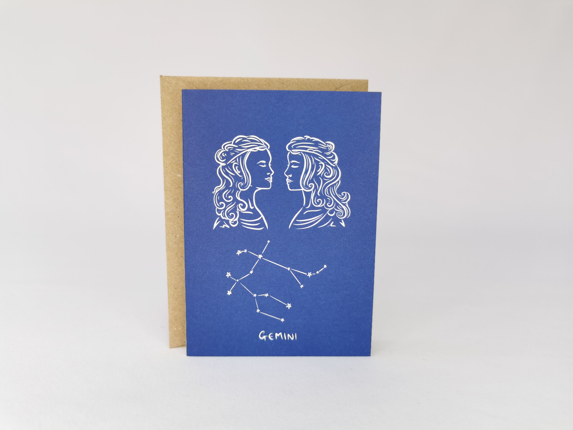 Jessica Illustrates Celestial Card Gemini