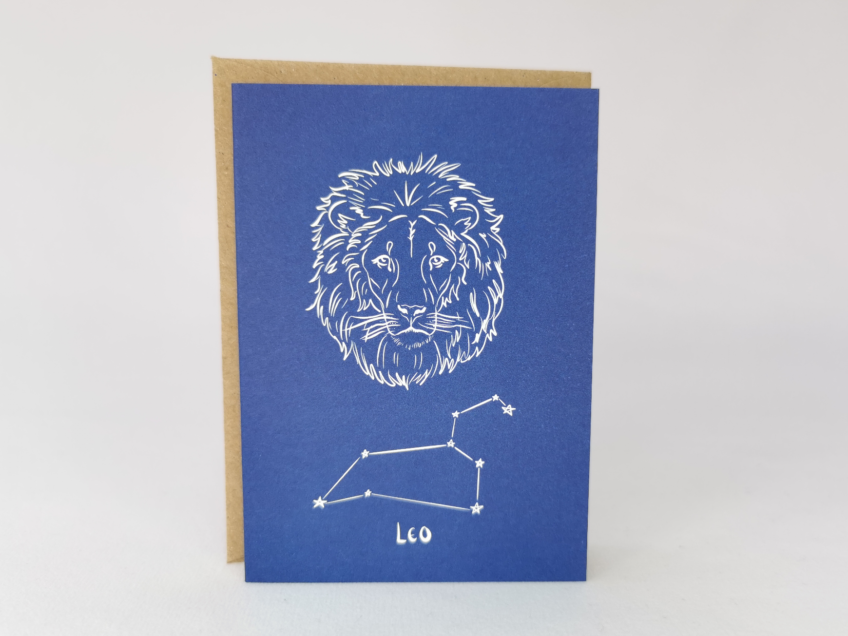 Jessica Illustrates Celestial Card Leo