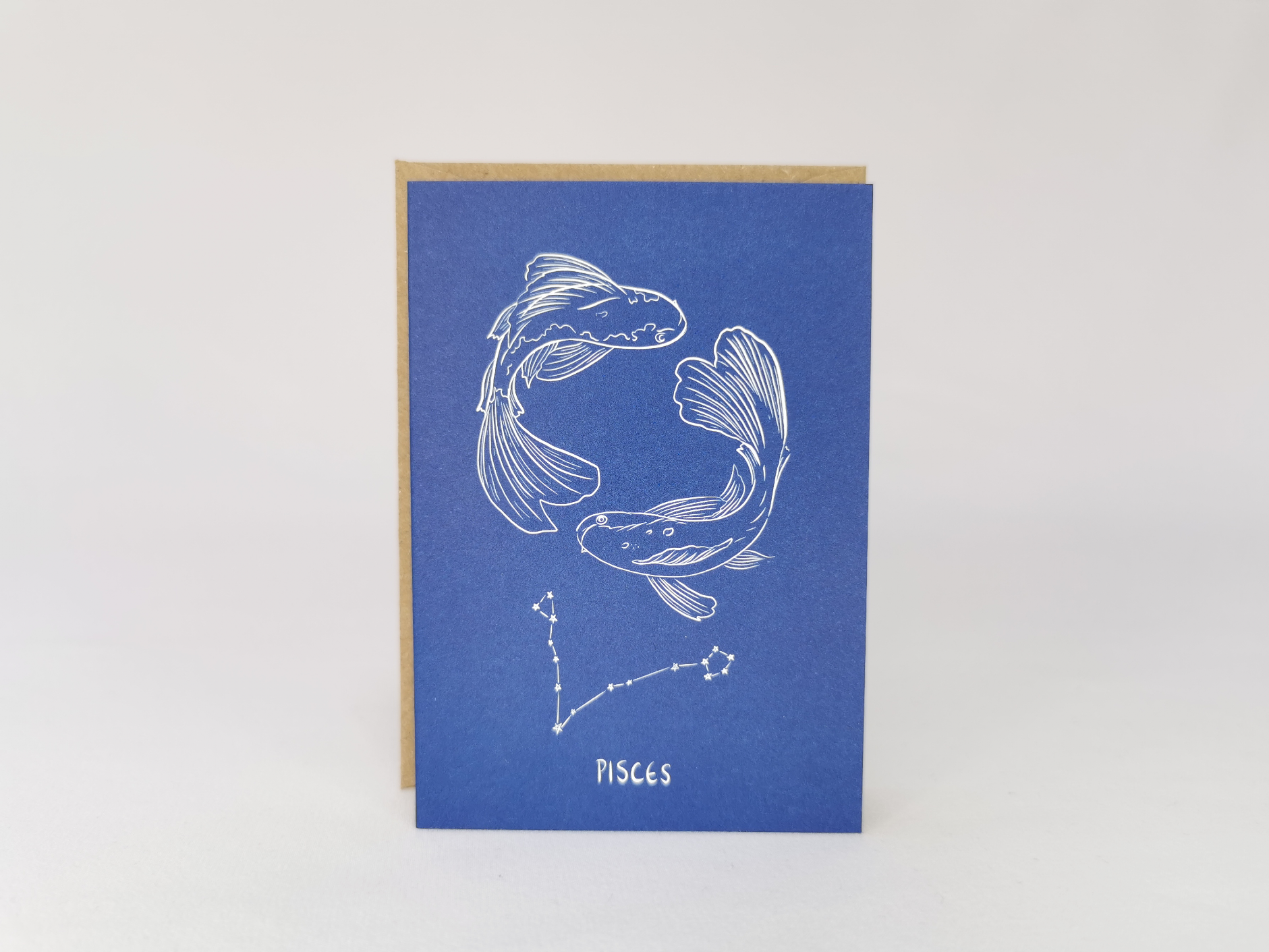 Jessica Illustrates Celestial Card Pisces