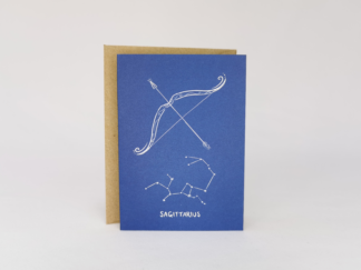 Jessica Illustrates Celestial Card Sagittarius
