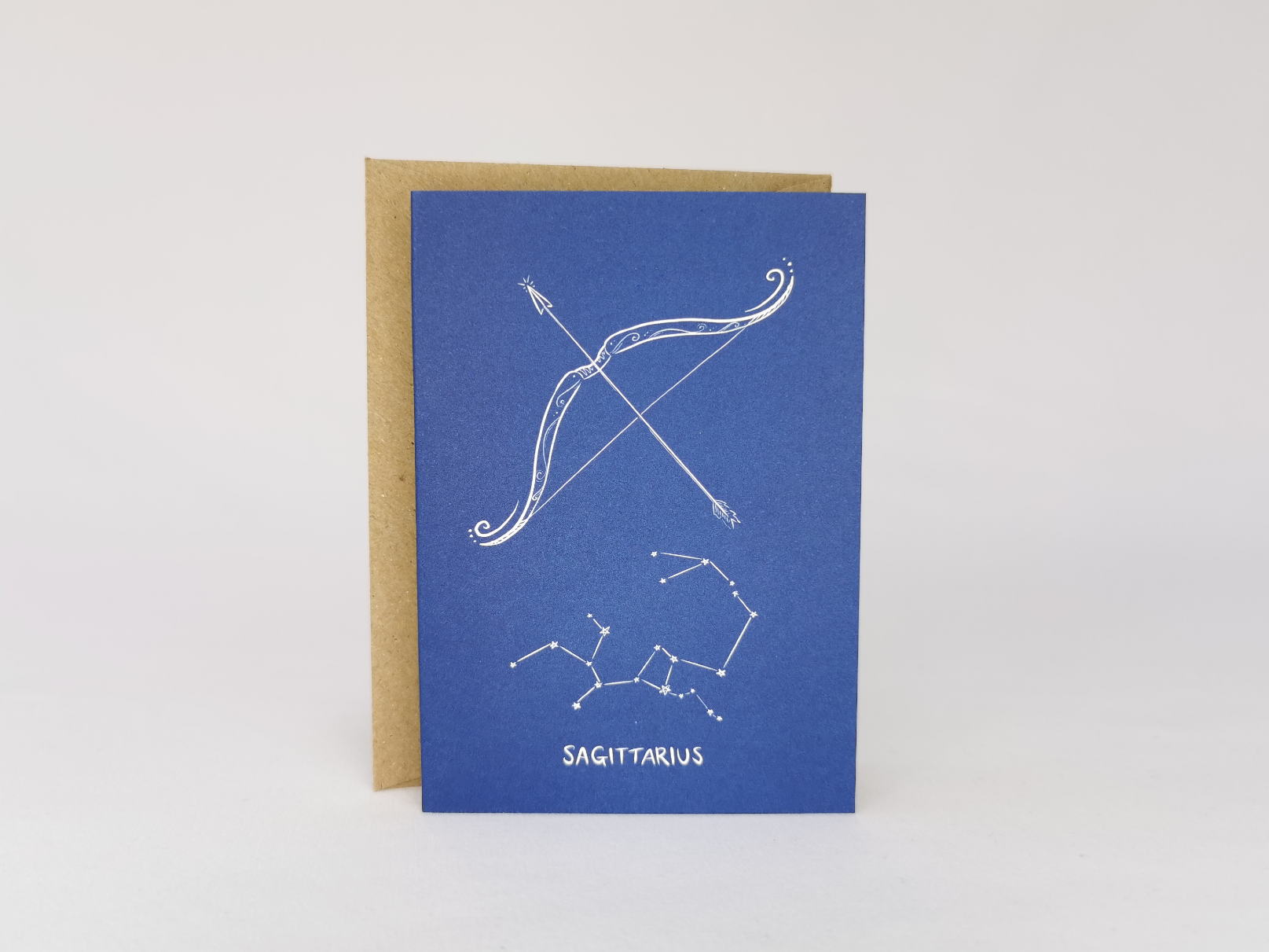Jessica Illustrates Celestial Card Sagittarius