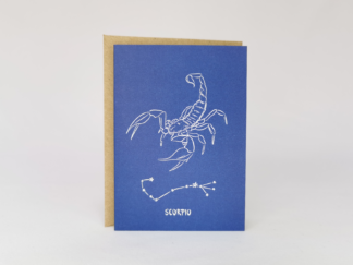Jessica Illustrates Celestial Card Scorpio