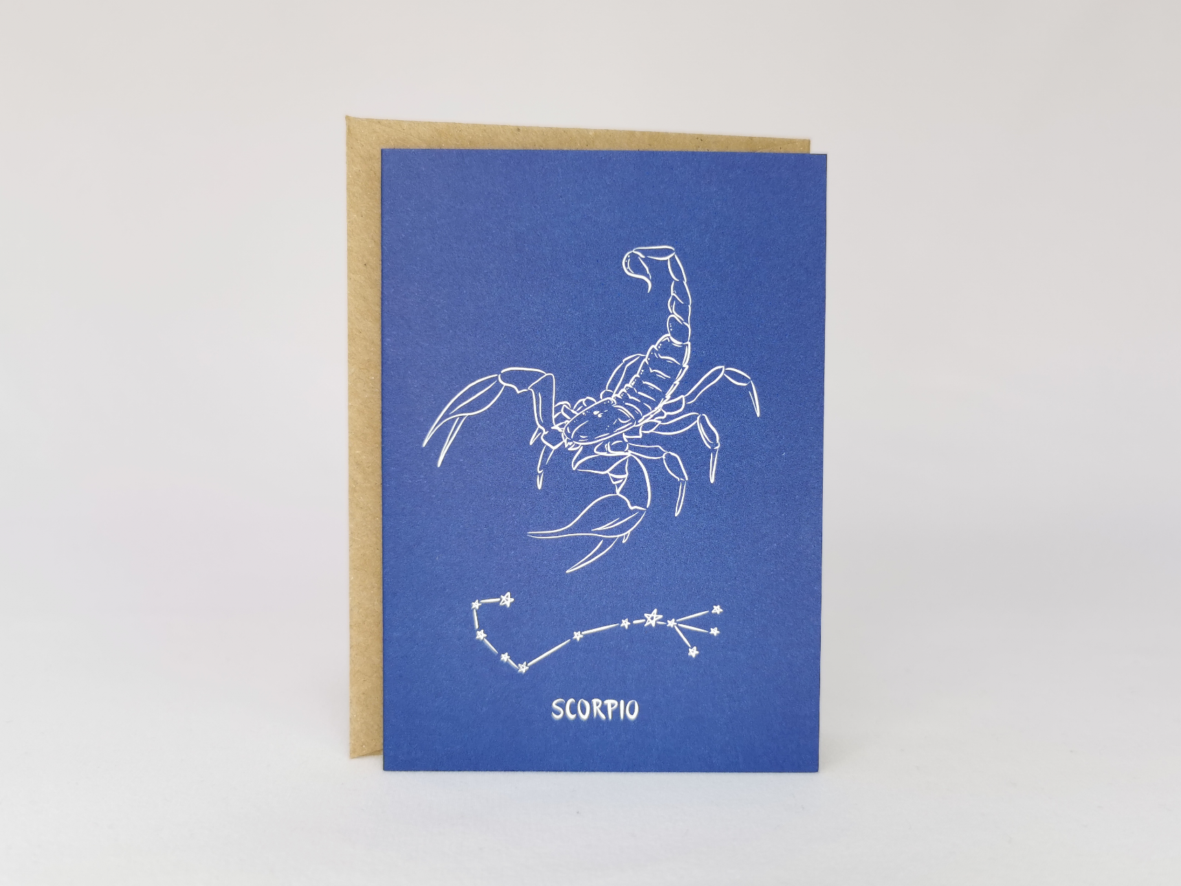 Jessica Illustrates Celestial Card Scorpio
