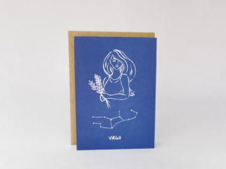 Jessica Illustrates Celestial Card Virgo