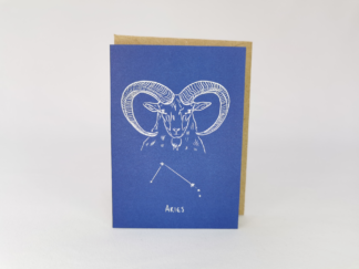 Jessica Illustrates Celestial Card Aries
