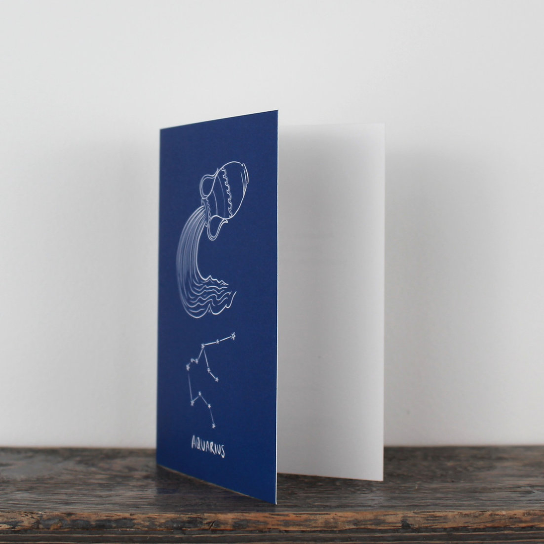 Jessica illustrates aquarius a7 card middle