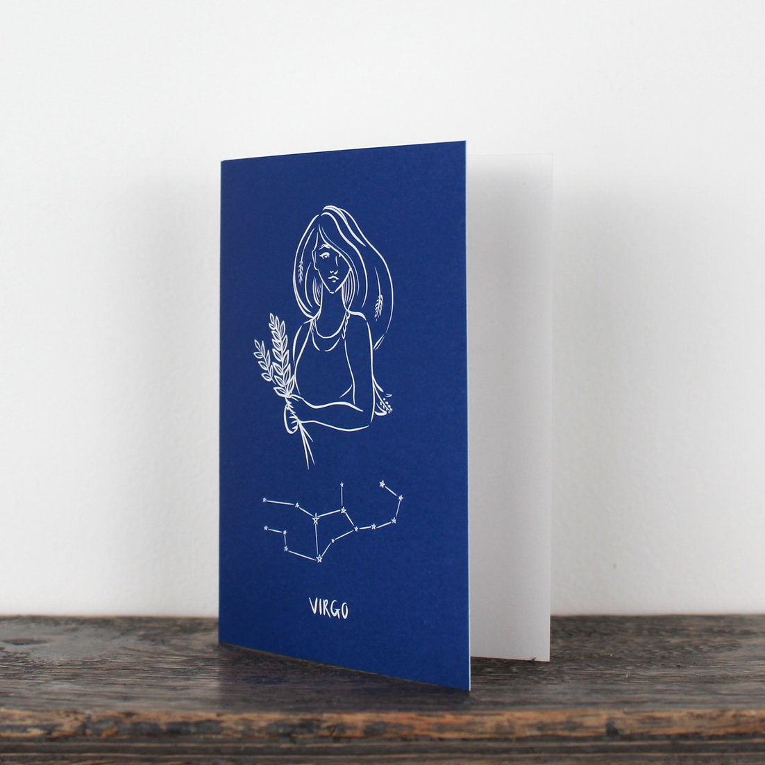 Jessica Illustrates virgo a7 card middle