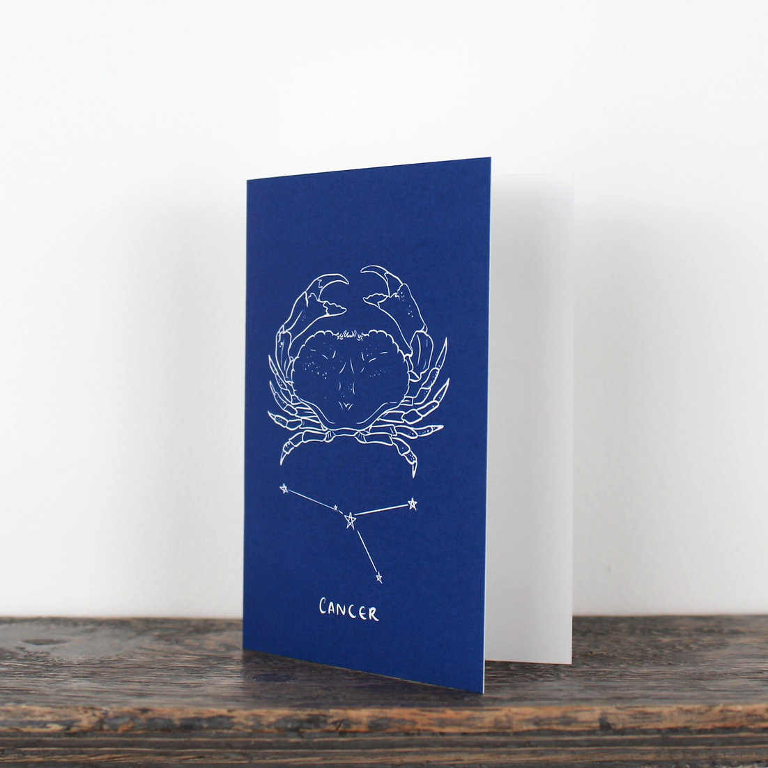A7 Zodiac Greetings Card 'Cancer' by Jessie Lu Hutchinson - Image 2