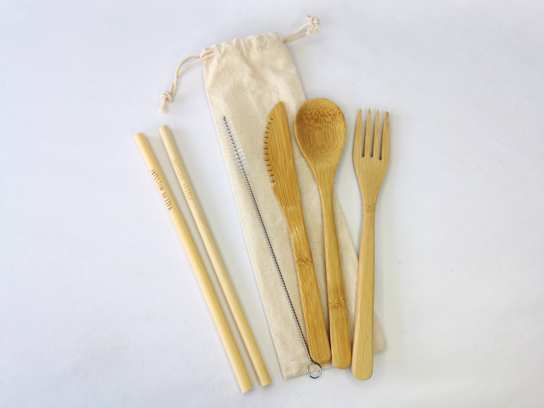 Bamboo Utensil Set