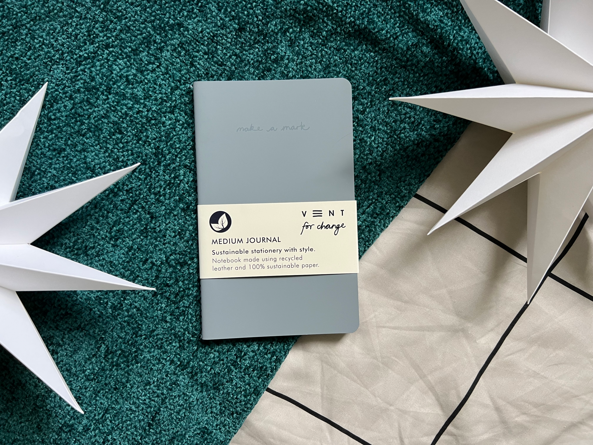 Christmas Vent for Change Medium Blue