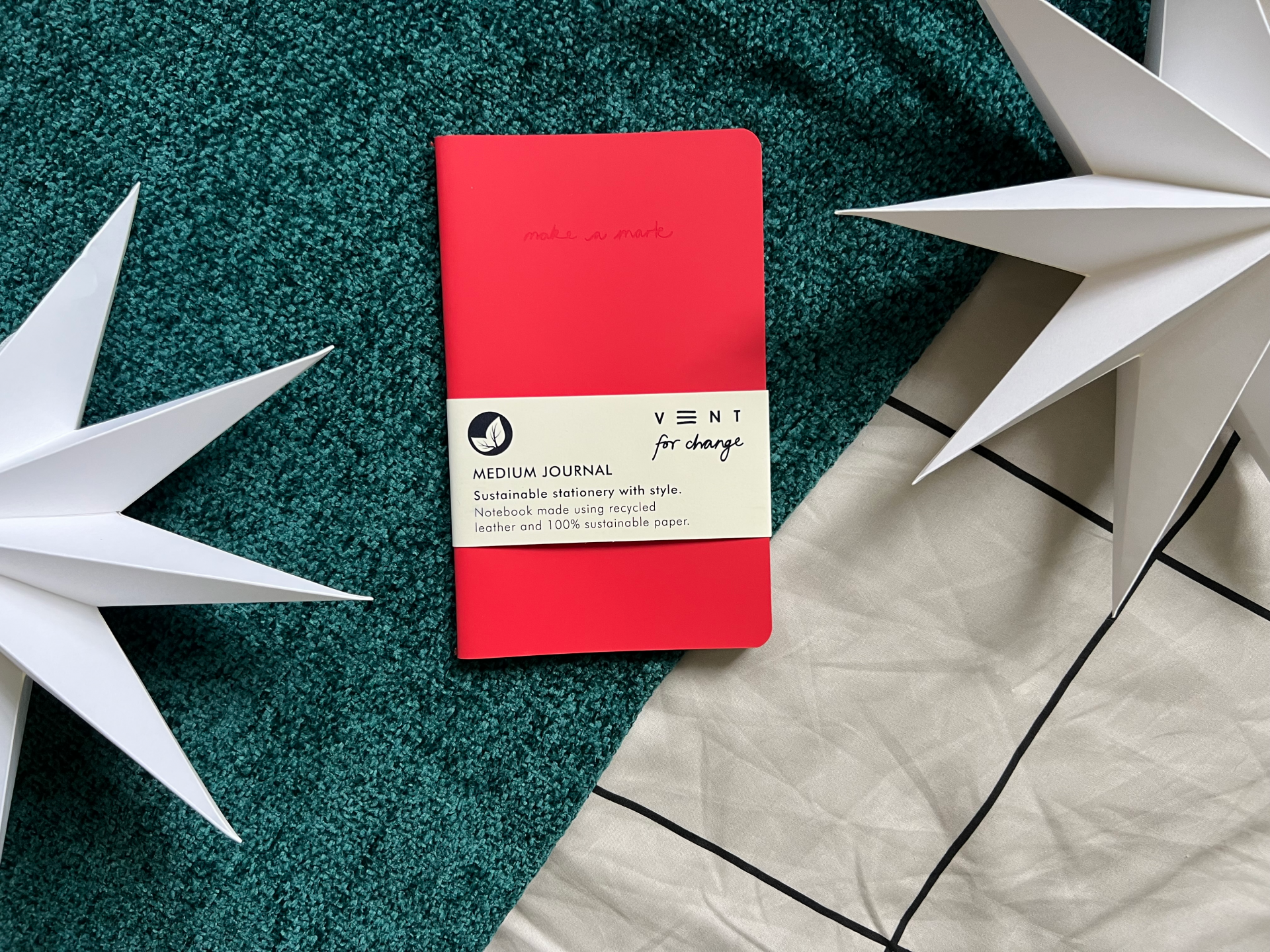 Christmas Vent for Change Medium Red