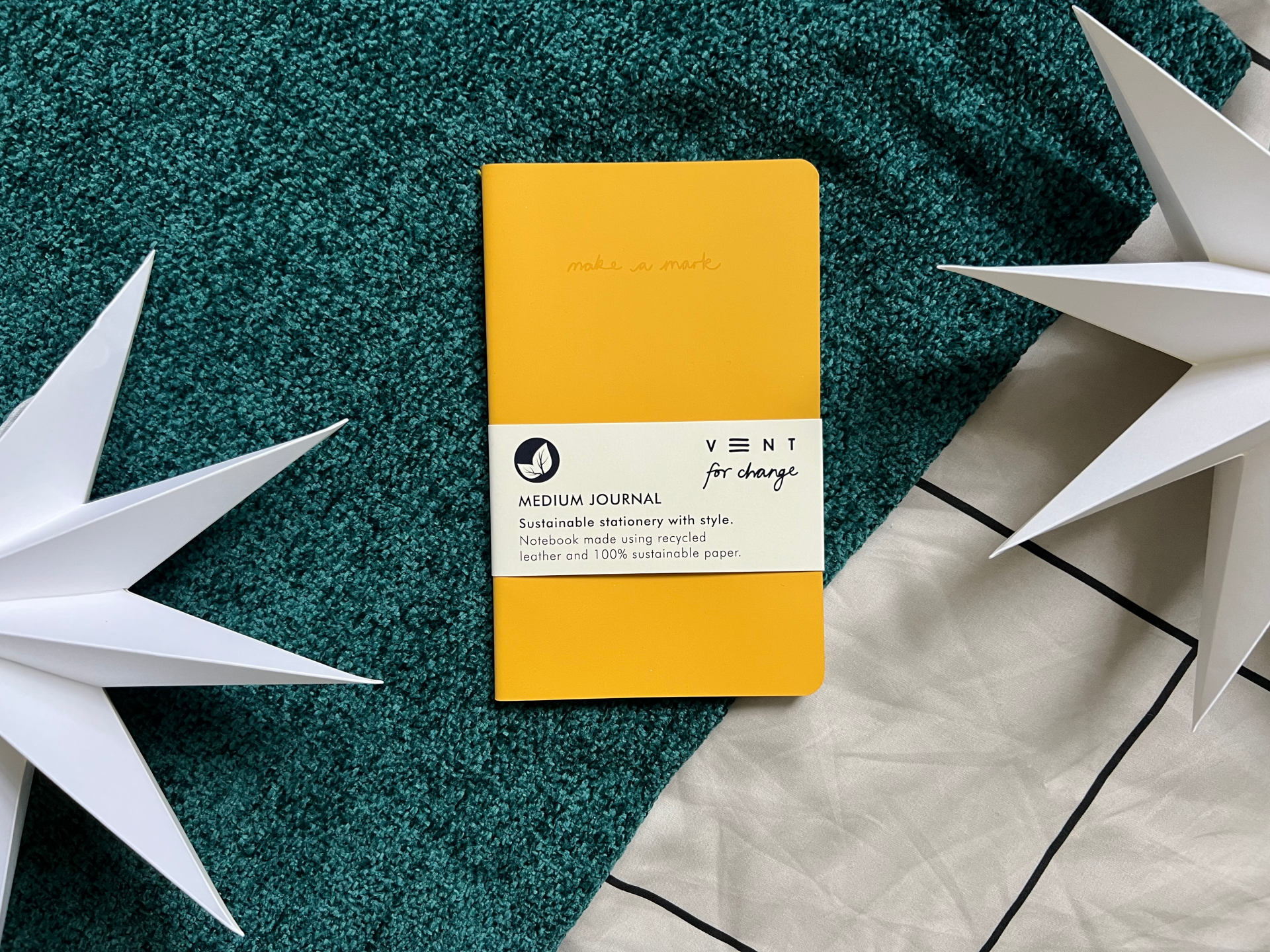 Christmas Vent for Change Medium Yellow