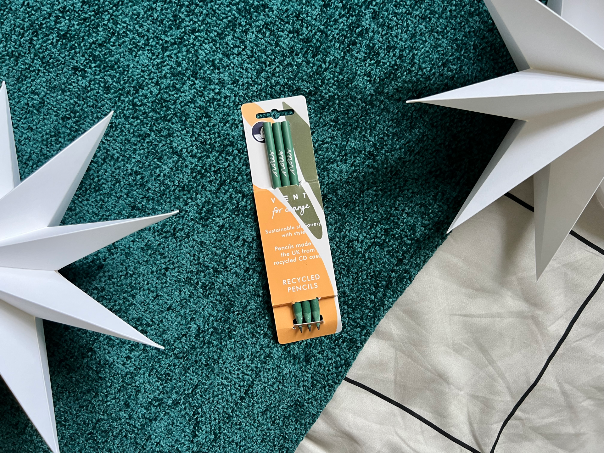 Christmas Vent for Change Pencils Olive