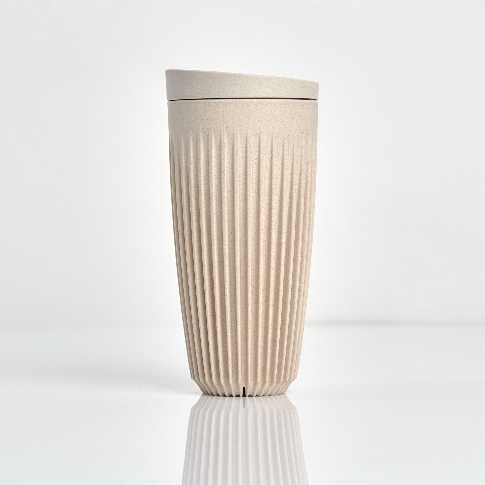 HuskeeCup 16oz Coffee Cup Natural
