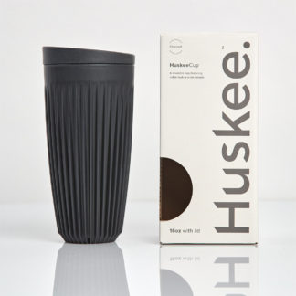 HuskeeCup 16oz Coffee Cup Charcoal