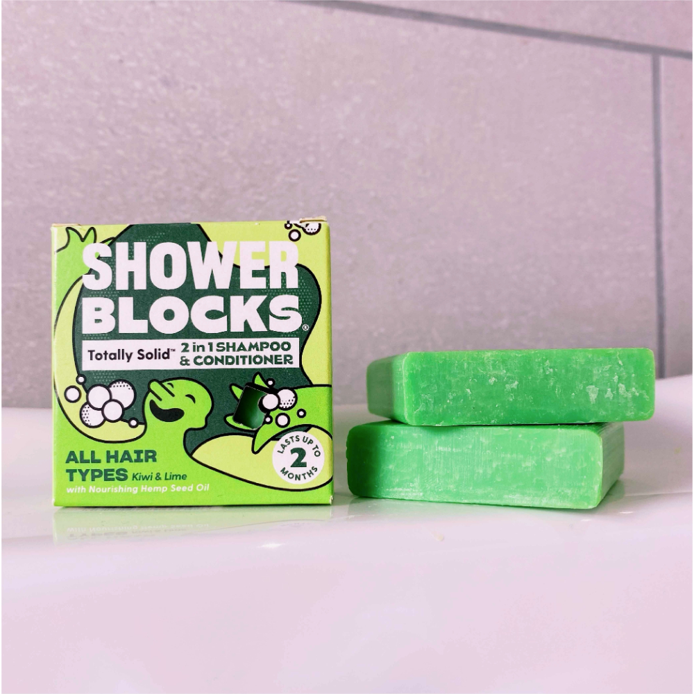 Shower Blocks All Hair Types 2 in 1 shampoo and conditioner bar