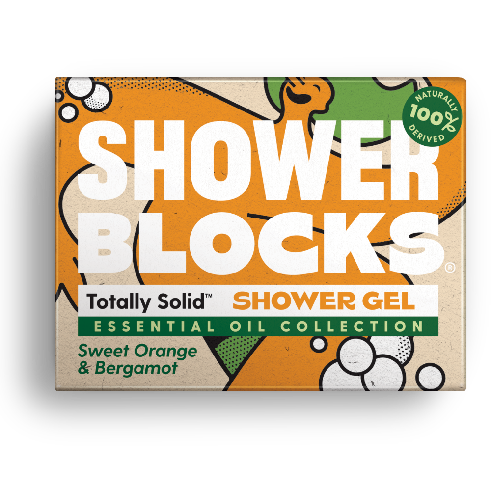shower blocks sweet orange and bergamot