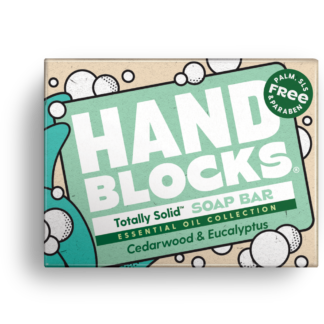 hand blocks hand soap bar shower blocks cedarwood and eucalyptus