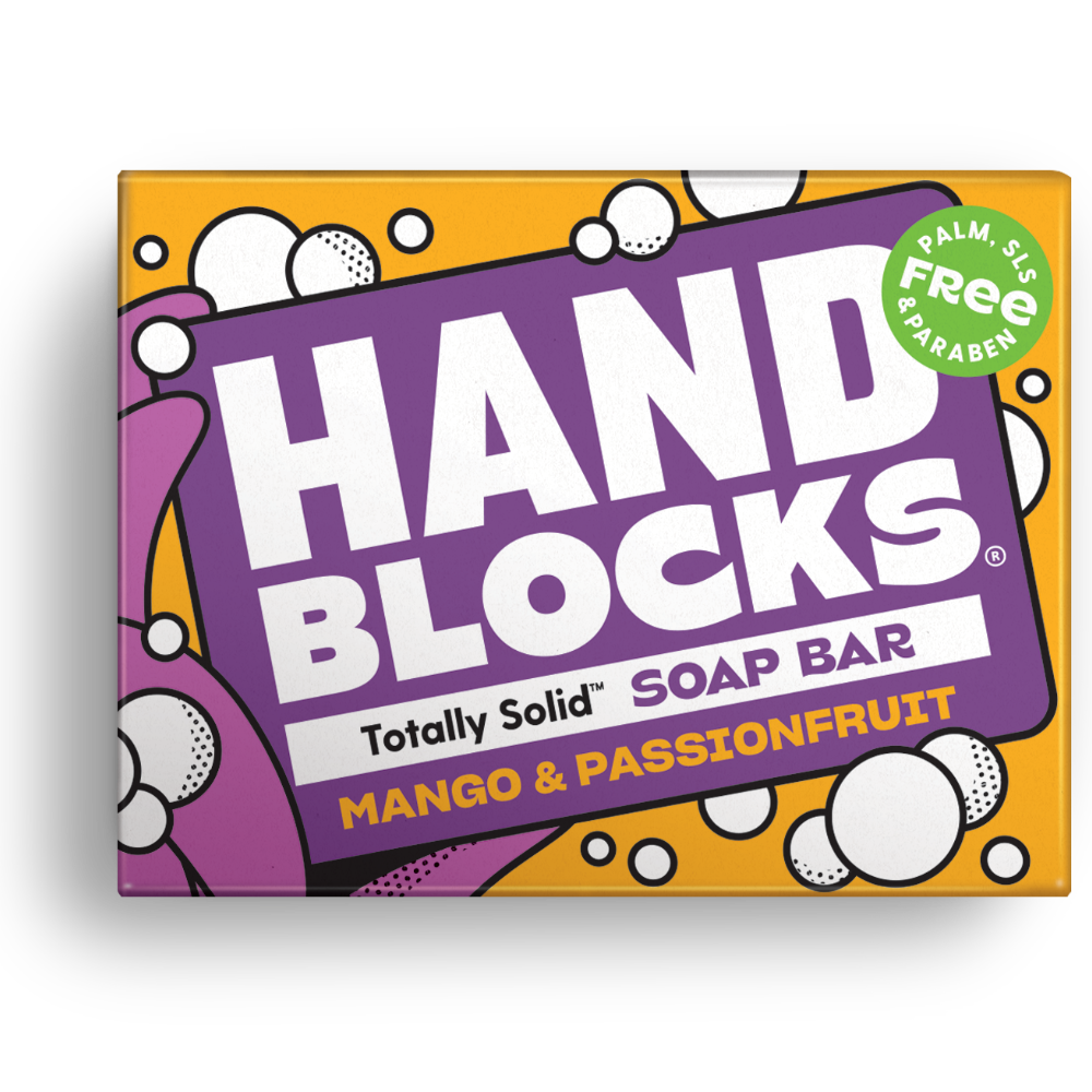 hand blocks hand soap bar shower blocks mango and passionfruit